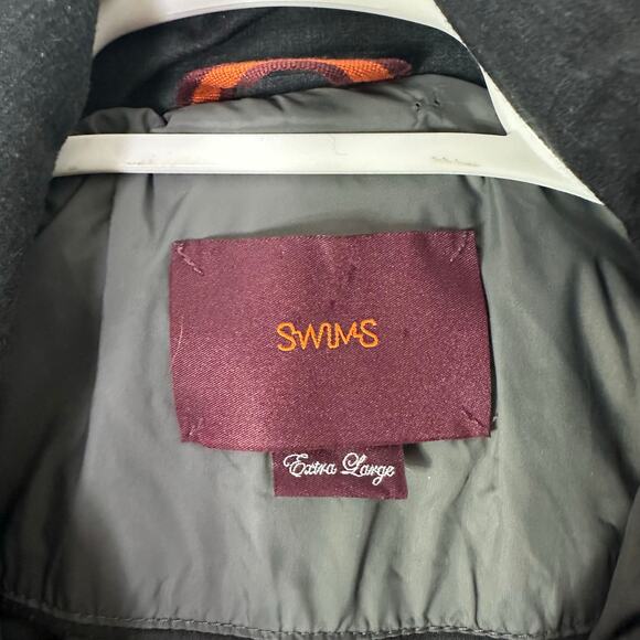 Swims Toronto Zurich Parka Men's XL Black Hood Waterproof Primaloft Liner Jacket - Picture 4 of 12